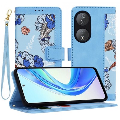 Husa pentru Honor X7b 5G / 90 Smart / X7b 4G, Techsuit, FlipCraft, Bleu foto