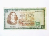 Rara! Africa de Sud 10 Rand 1975,bancnota din imagini la cel mai mic pret