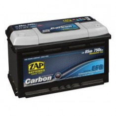 Baterie auto Zap CARBON EFB Start & Stop 85Ah