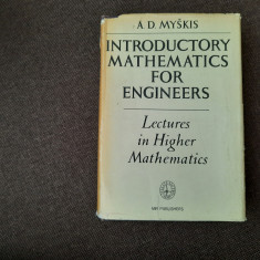 Myskis - INTRODUCTORY MATHEMATICS FOR ENGINEERS. Lectures in Higher Mathematics
