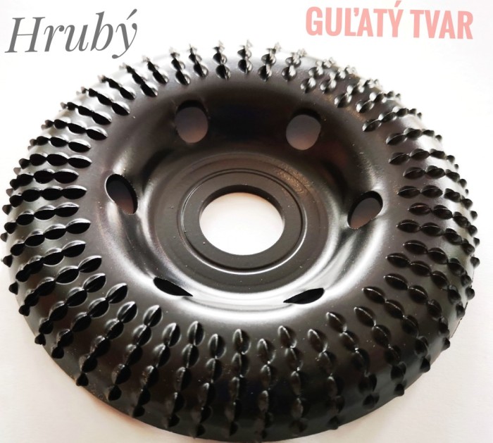 Disc Rașpel Rotund 120mm T94 &ndash; Rugozitate Aspru