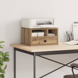 vidaXL Suport pentru imprimantă Stejar Artizanal 40 x 32 x 24 cm 886029