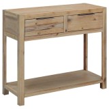 Cumpara ieftin Masa consola, 82x33x73 cm, lemn masiv de acacia