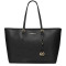 Michael Kors Jet Set Travel piele geanta pe umar neagra