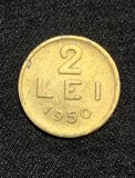 Moneda 2 lei 1950 RPR