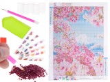 Cumpara ieftin Pictura Diamante 5D Peisaj Munte 40x30cm Andyluc, Broderie Mozaic DIY, Joc Artă Creativă, Cadou Relaxant, Decor Interior