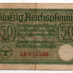 Bancnotă 50 Reichspfenning - Germania, 1940