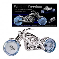 Apa de parfum pentru barbati, Wind of Freedom Silver, Accentra, 30ml zi &amp; 50ml noapte