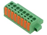 Conector regletă de conexiuni deconectabilă mamă, 10A, 8 pini
