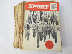 Colectie revista Sport 1960 - 1969 colectie 75 numere diferite foto