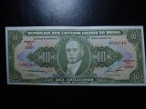 BRAZILIA 10 CRUZEIROS 1953 SUPERBA