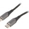 Cablu USB C 2.0 0.5m Negru 480Mbps