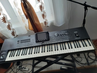 Orga Korg pa3x pro 76 keys 256 RAM husa foto