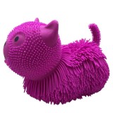 Jucarie pisica de cauciuc roz