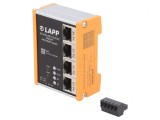 Switch Ethernet Administrabil 4 Porturi RJ45 18-30VDC