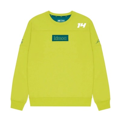 Aston Martin hanorac de bărbați Patch Alonso Kimoa yellow F1 Team 2025 - XXL foto