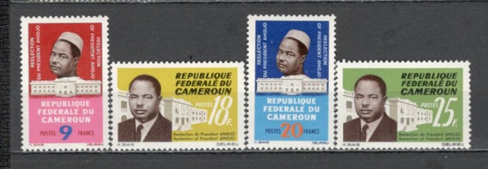 Camerun.1965 Realegerea presedintelui Ahidjo XC.453