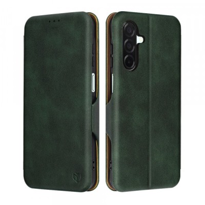 Husa pentru Samsung Galaxy A26 A266, Techsuit, Safe Wallet Plus, Verde foto