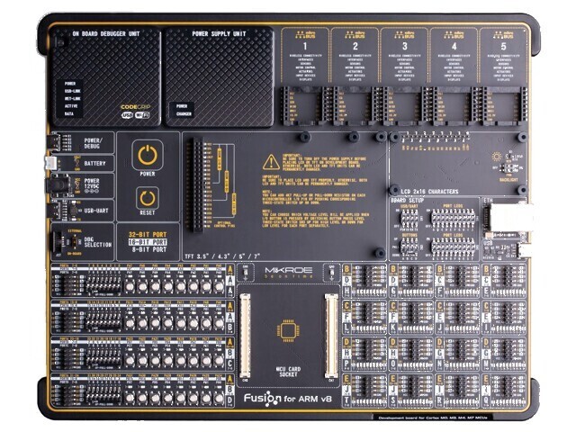 Kituri dezvoltare ARM STM32F407ZG Fusion v8