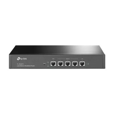 Router 5 porturi RJ45 Gigabit, Load Balancing, 1U - TP-Link Omada TL-R480T+ foto