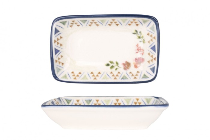 Bonna Placa de service - Spring - Por&Aring;&pound;elan - 15x9 cm - set de 2