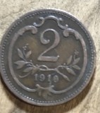 MNDSTR AUT21 Austro-Ungaria 2 hellar 1910