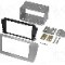 Rama adaptoare Seat, 2 DIN, grey conamera (AS2), ACV - 381328-06-3