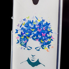 Toc Back Case Design Butterfly Girl ZTE Axon 7