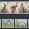 ANGLIA-1977 si 1978-streif animale si serie de 4 timbre caini
