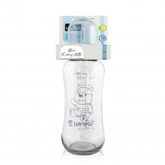 Biberon din sticla 240 ml Blue