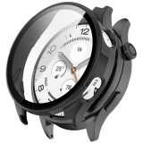 Husa + folie Xiaomi Watch 5 (47mm) Asteroid GSM Defense, negru, (Pachet 360&deg;)