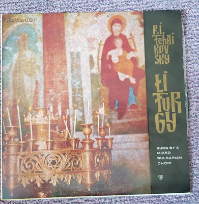 Ceaikovsky, Liturgy, disc vinil foto