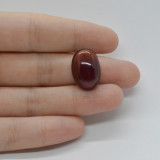 Cabochon granat hessonit 19x13x7mm c35