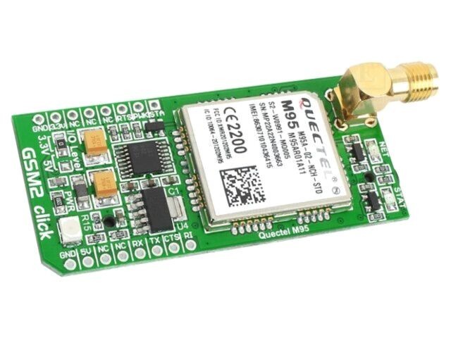 Placă prototip GSM/GPRS UART