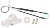 Kit reparatie macara usa Peugeot 407, 05.2004-12.2010, spate, Dreapta