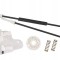 Kit reparatie macara usa Peugeot 407, 05.2004-12.2010, spate, Dreapta