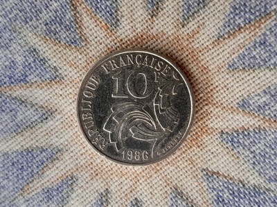 10 FRANCS 1986 - Franta foto