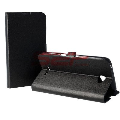 Toc FlipCover Stand Magnet Sony Xperia X NEGRU foto