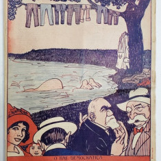 FURNICA , REVISTA UMORISTICA , CARICATURI de A. MURNU , F. SIRATO , ANUL VIII, NR. 47 , 26 IULIE , 1912