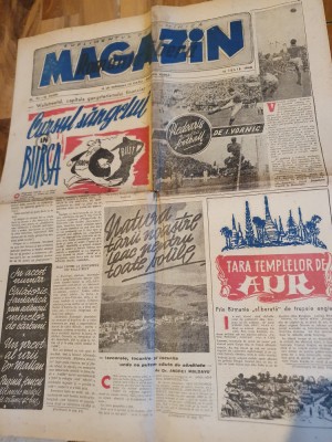 magazin romania libera 11 iulie 1948-art. minerii din valea jiului,art fotbal foto