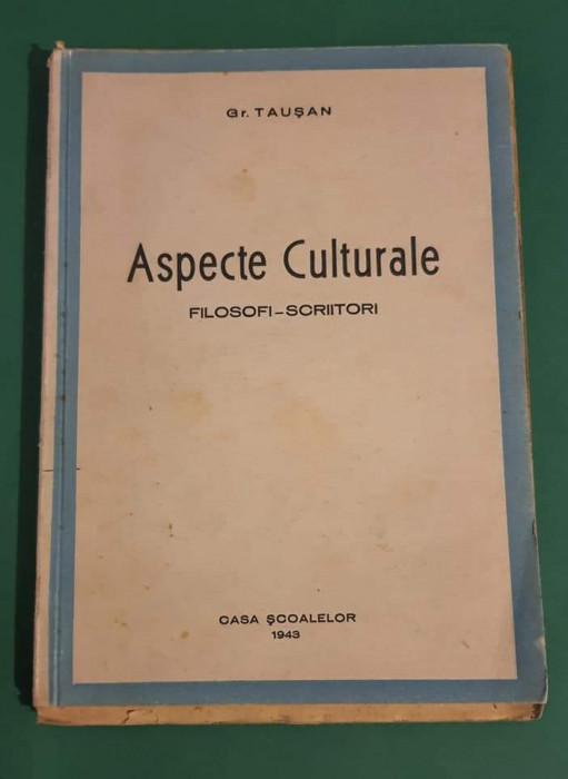 Aspecte culturale - GR. Tausan