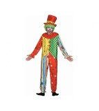 Costum Clovn Colorat pentru Adulti Marimea 52 (M)