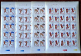 TIMBRE ROMANIA LP1346/1994 -Anul International al Sportului -Set 4 coli -MNH, Nestampilat