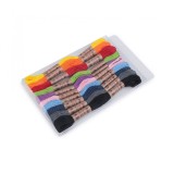 Set 10 fire de broderie tip Mouline, greutate 2 g, grosime 1 mm, culori inchise