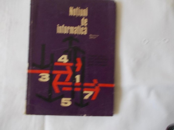 Notiuni de informatica Stelian Niculescu 1972