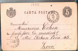 AX 162 CP VECHE -DOMNULUI MAURICIU COHEN (MUZICIAN) -BUCURESTI -CIRC. 1889, Circulata, Printata