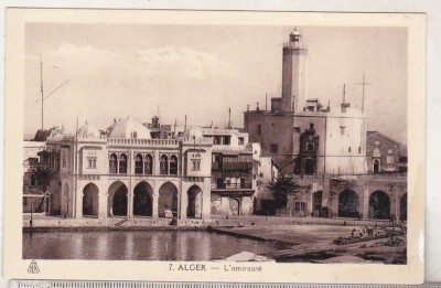 bnk cp Algeria - Alger - Amiralitatea - necirculata foto