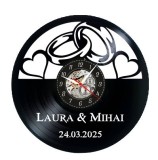 NUNTA- LOGODNA-ceas de perete