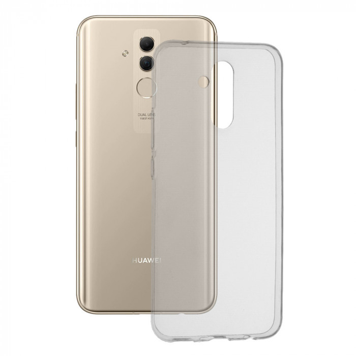 Techsuit - Clear Silicone - Huawei Mate 20 Lite - Transparent