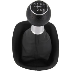 Nuca si manson schimbator manual 6 trepte negru pentru VW Passat B5 din 1996-2005 foto